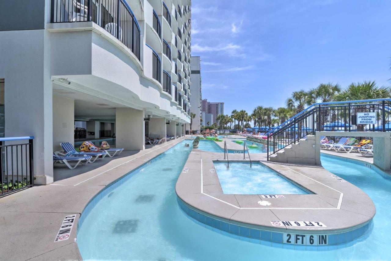 Airy Oceanfront Myrtle Beach Condo With Balcony Ngoại thất bức ảnh
