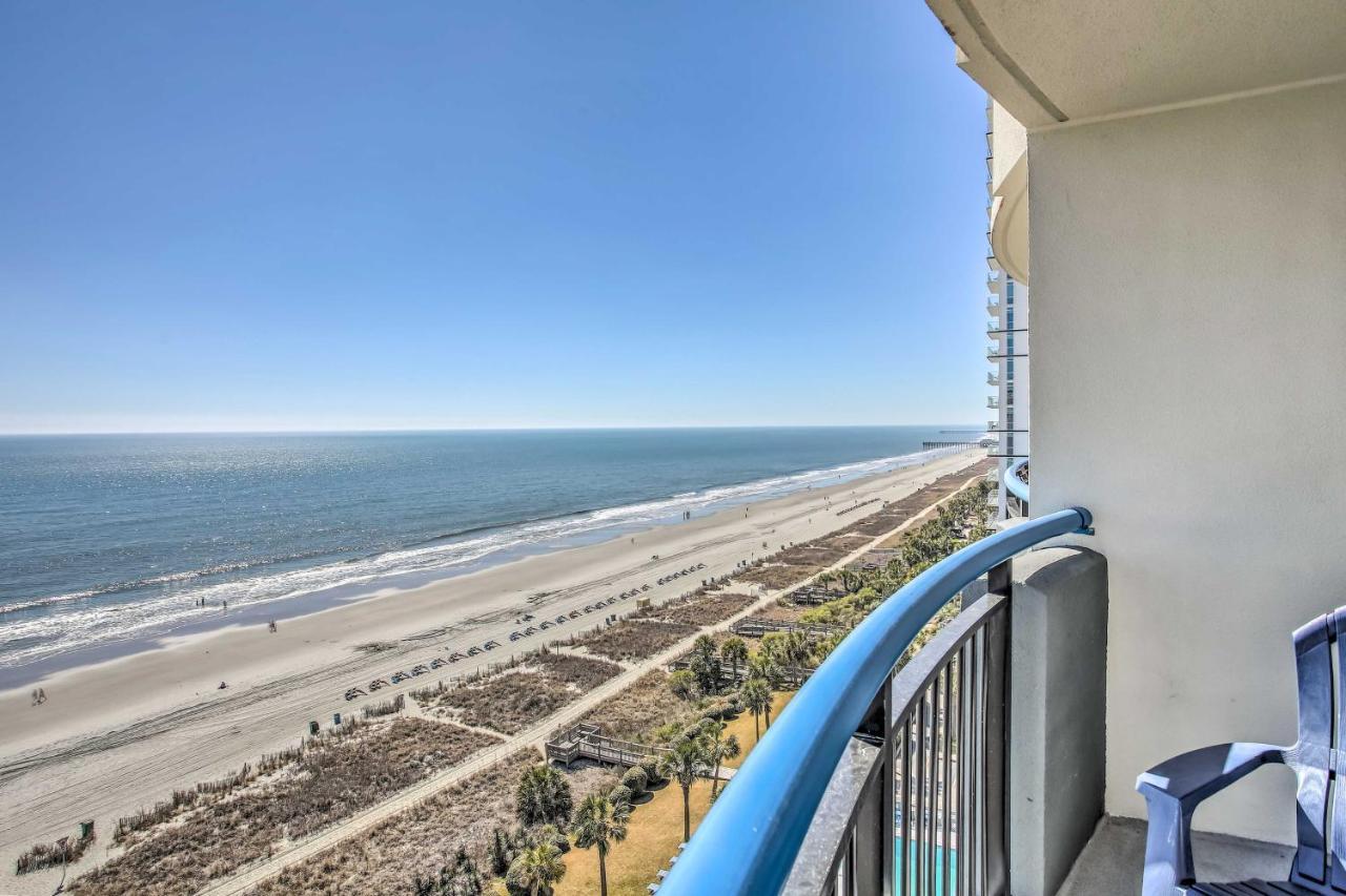 Airy Oceanfront Myrtle Beach Condo With Balcony Ngoại thất bức ảnh