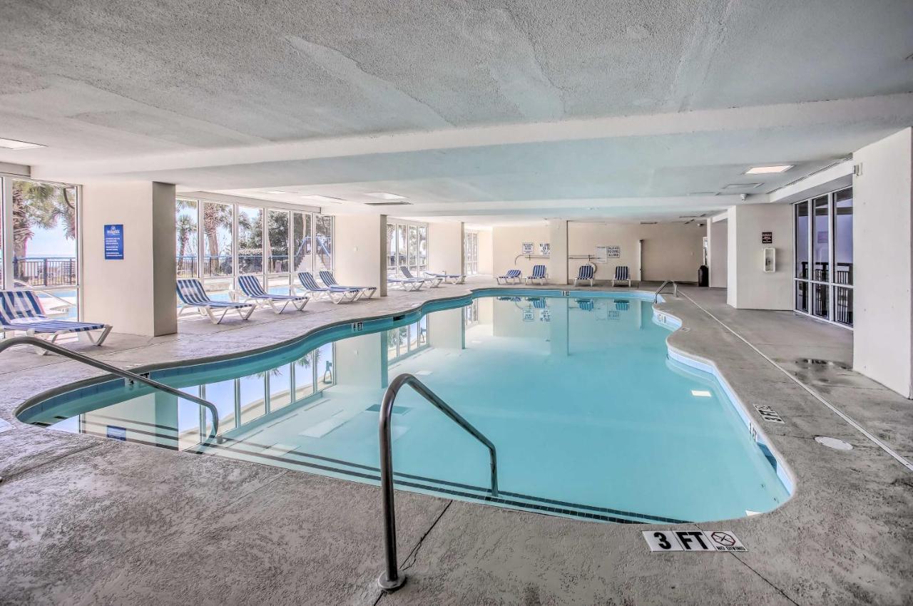 Airy Oceanfront Myrtle Beach Condo With Balcony Ngoại thất bức ảnh